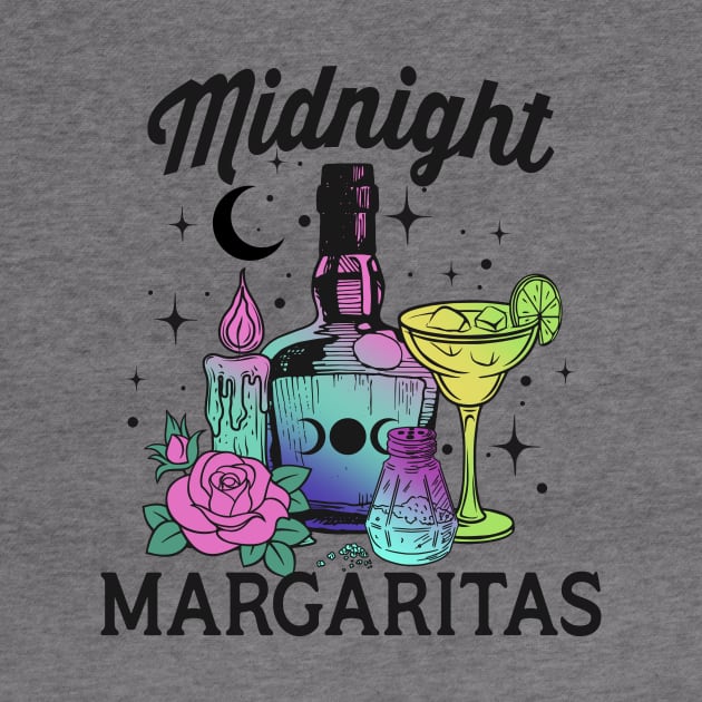 Midnight Margaritas Witch Halloween by Teewyld